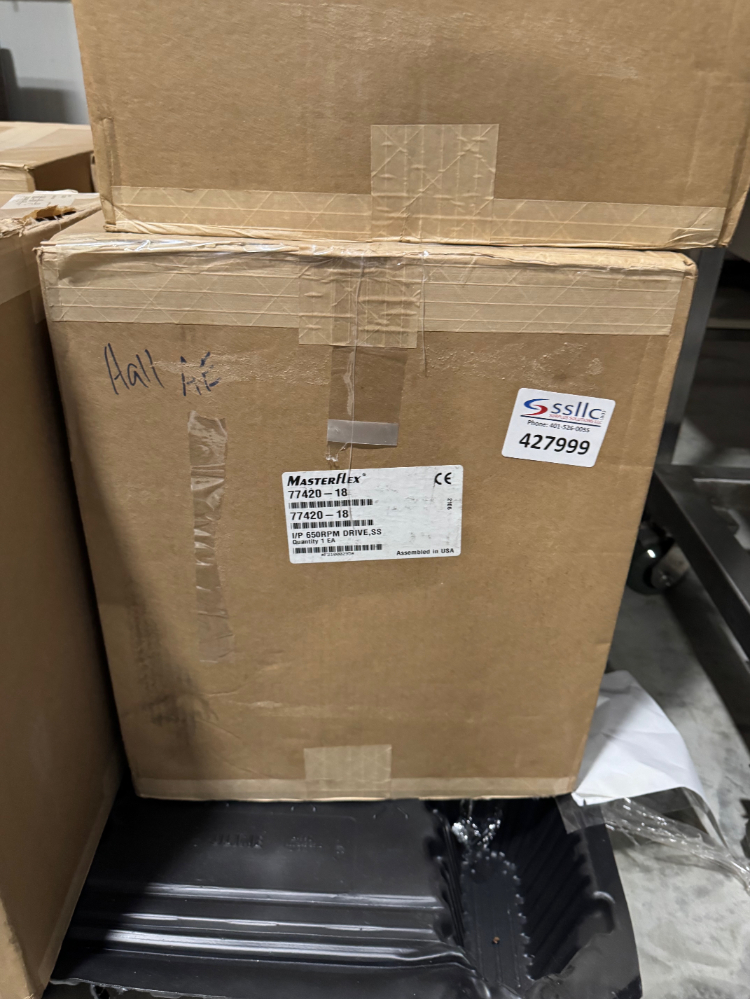 Image of Unused Cole-Parmer MAsterFlex I/P Stainless Steel Peristaltic Pump